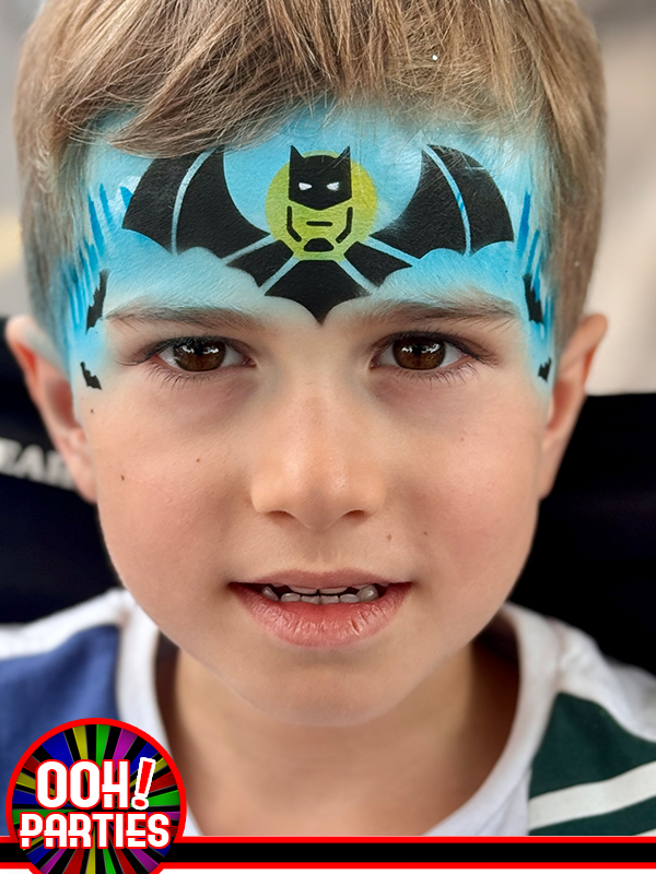 Batman Airbrush Face Paint