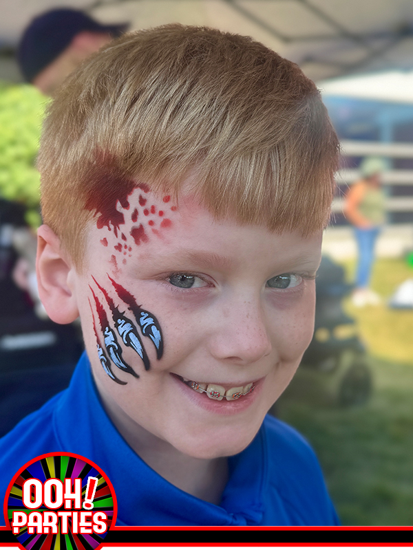 Claws Airbrush Face Paint