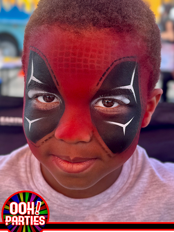 Deadpool Face Paint