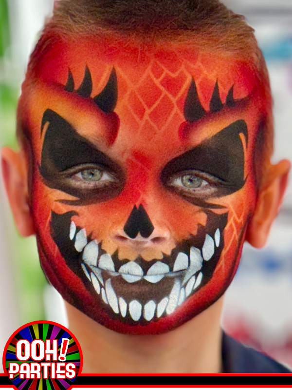Dragon Face Paint