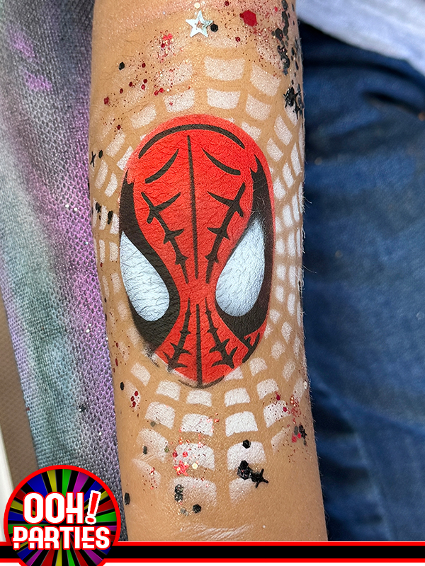 Spider-man Airbrush Tattoos