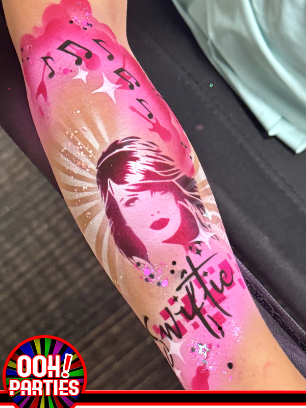 Swiftie Airbrush Tattoo