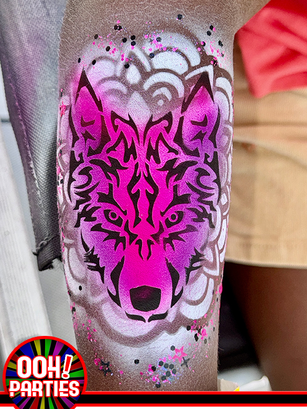 Tribal Wolf Tattoo