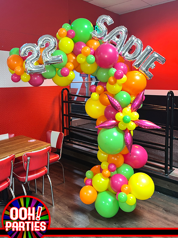 Custom Balloon Demi Arch