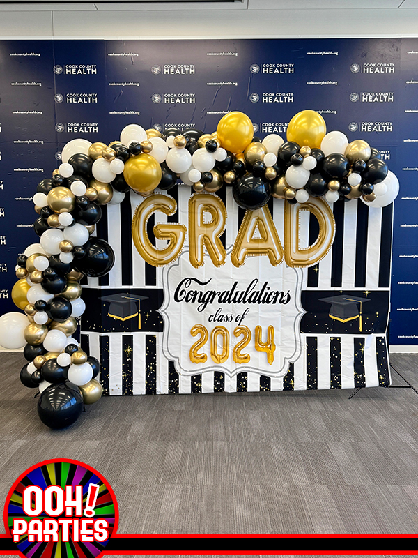 Gatsby Theme Graduation Demi Arch