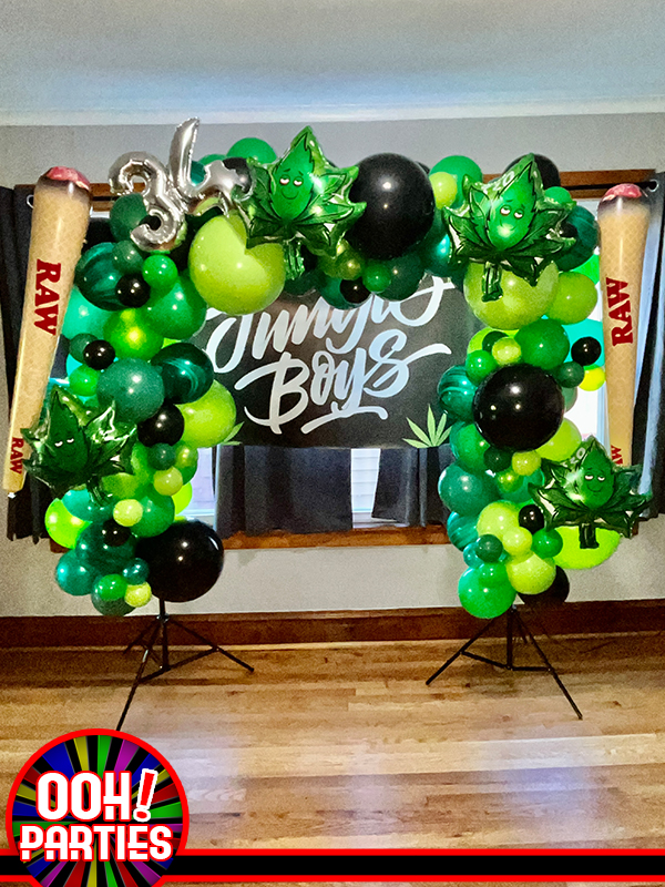420 Balloon Garland Arch