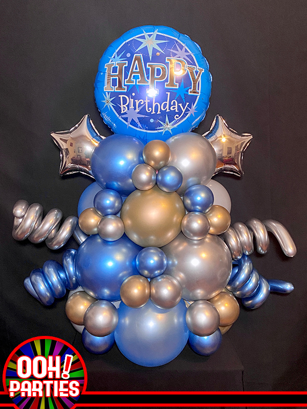 Garland Balloon Centerpiece