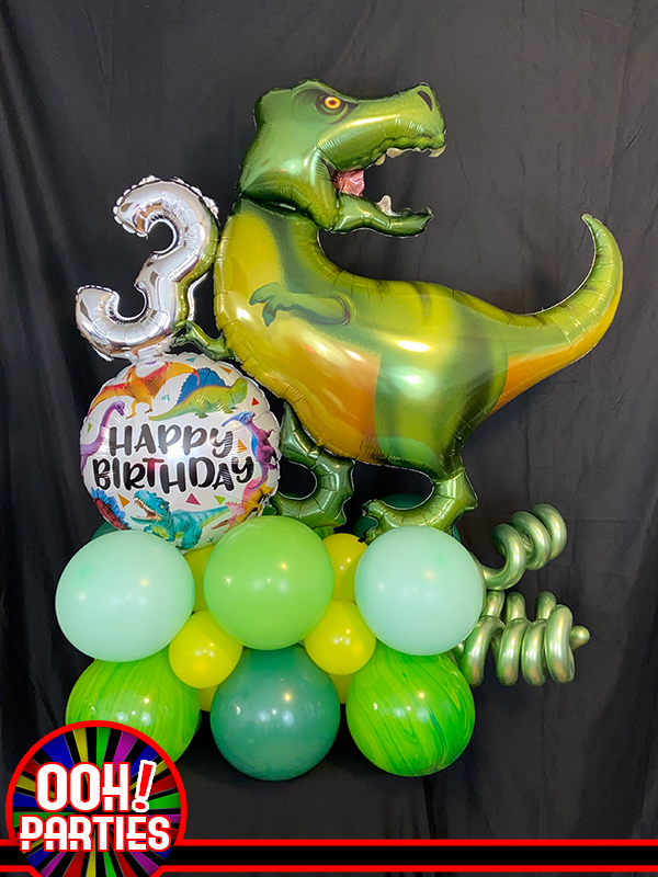 Dinosaur Balloon Centerpiece