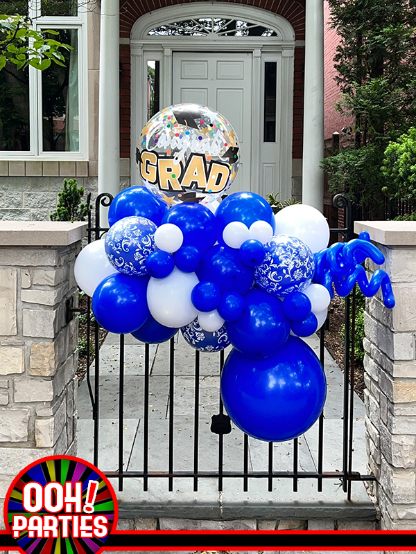 Graduation Garland Pop Balloon