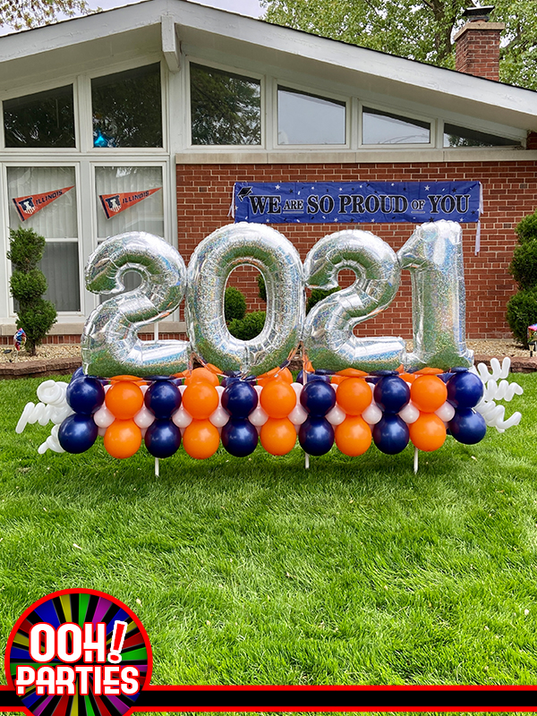 2021 Graduation Jumbo Balloon Marquee