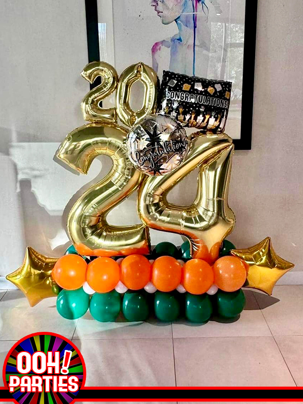 2024 Graduation Balloon Marquee
