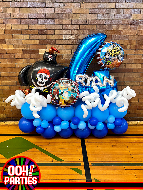 Pirate Theme Balloon Marquee