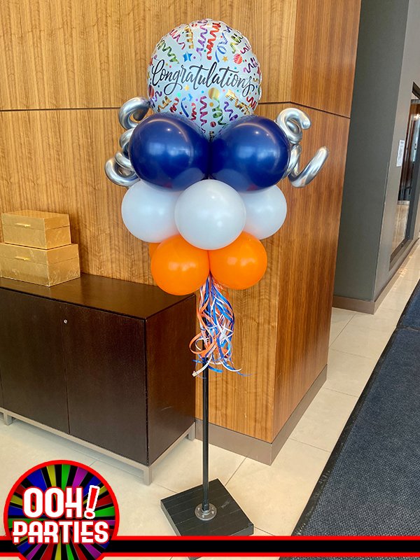Congratulations Balloon Party Pole