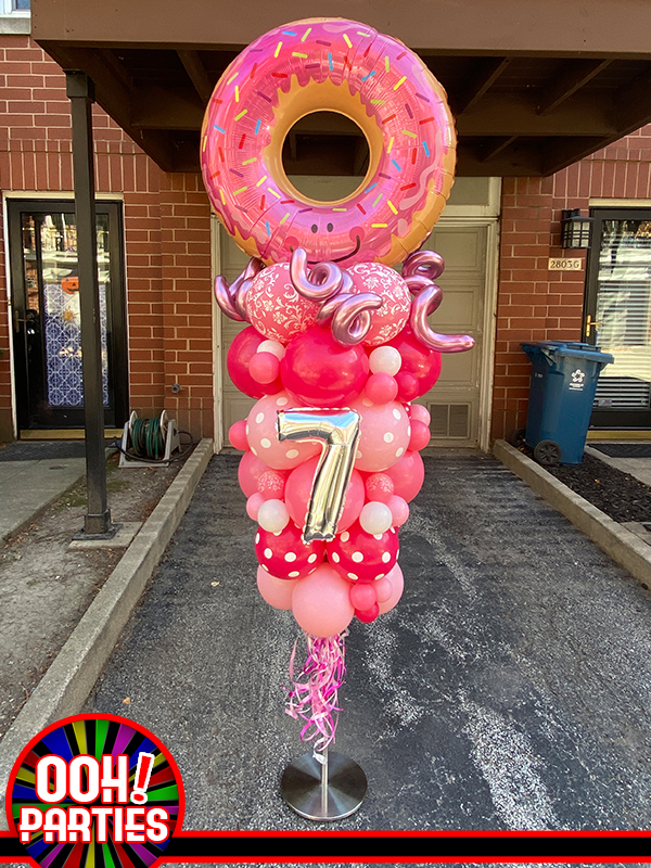 Donut Balloon Party Pole