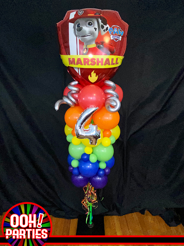 Paw Patrol Garland Balloon Party Pole