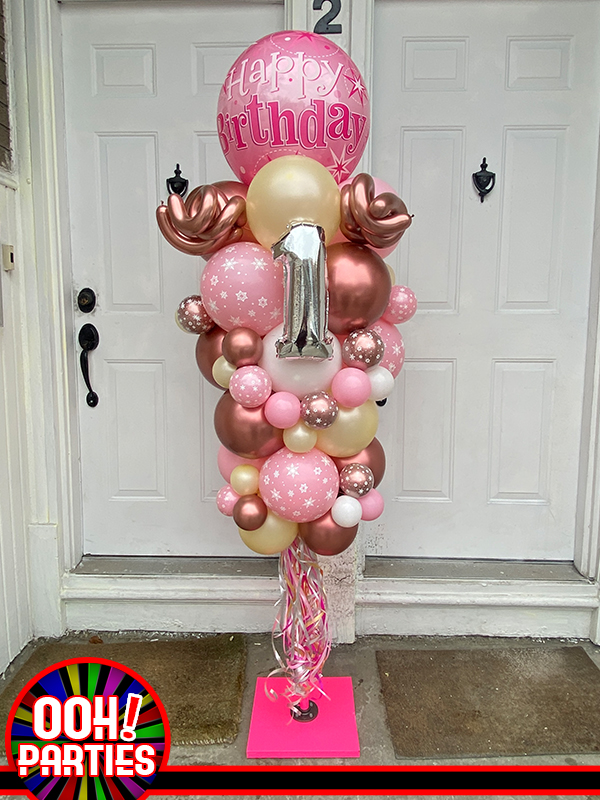 Birthday Garland Balloon Party Pole
