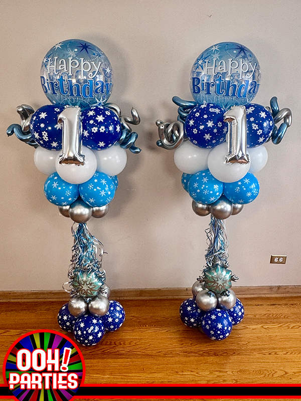 Snowflake Party Pole Set