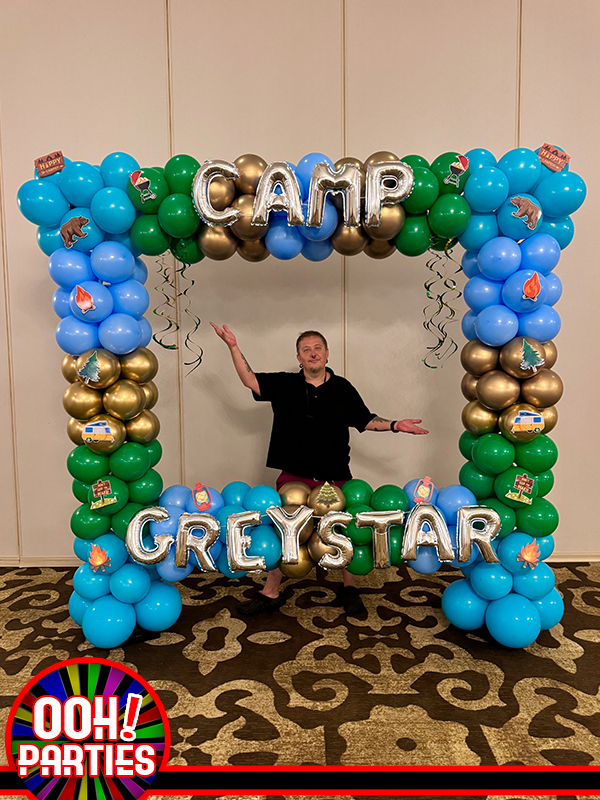 Camp Greystar Photo Frame Balloon