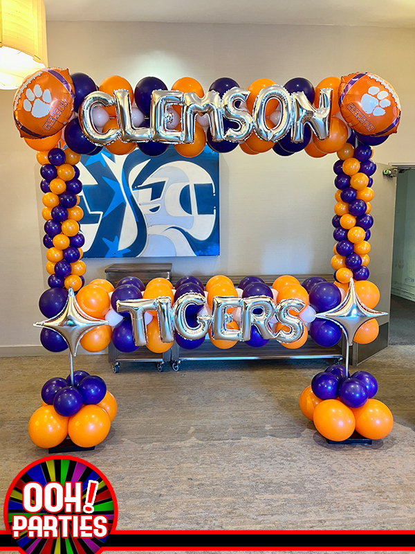 Clemson Tigers Theme Balloon Photo Frame