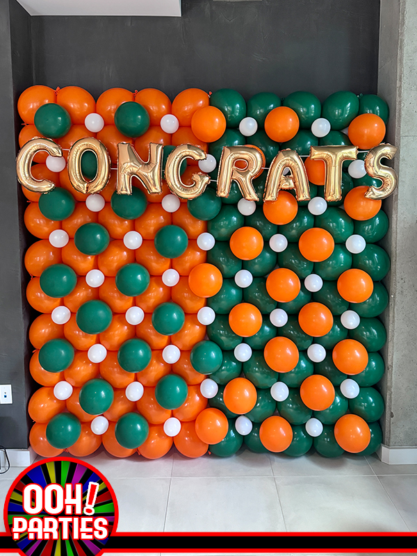 Congrats Balloon Link Wall