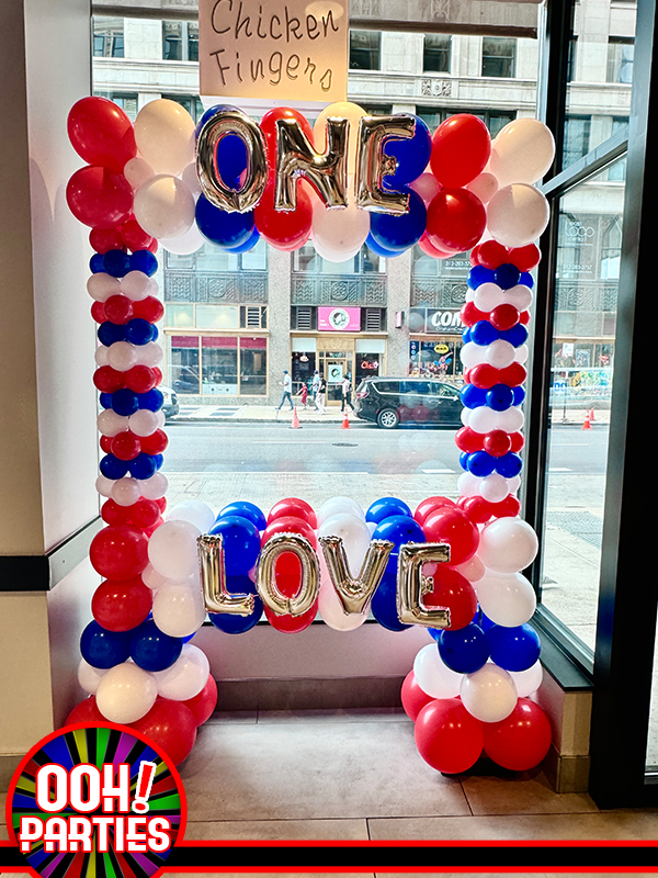 Raising Cane's Photo Frame Balloon