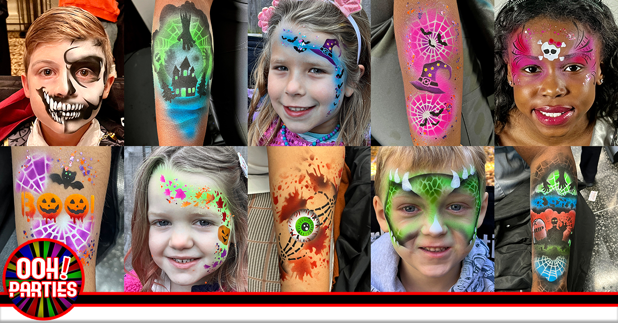 Fantastic Airbrush Face Painting